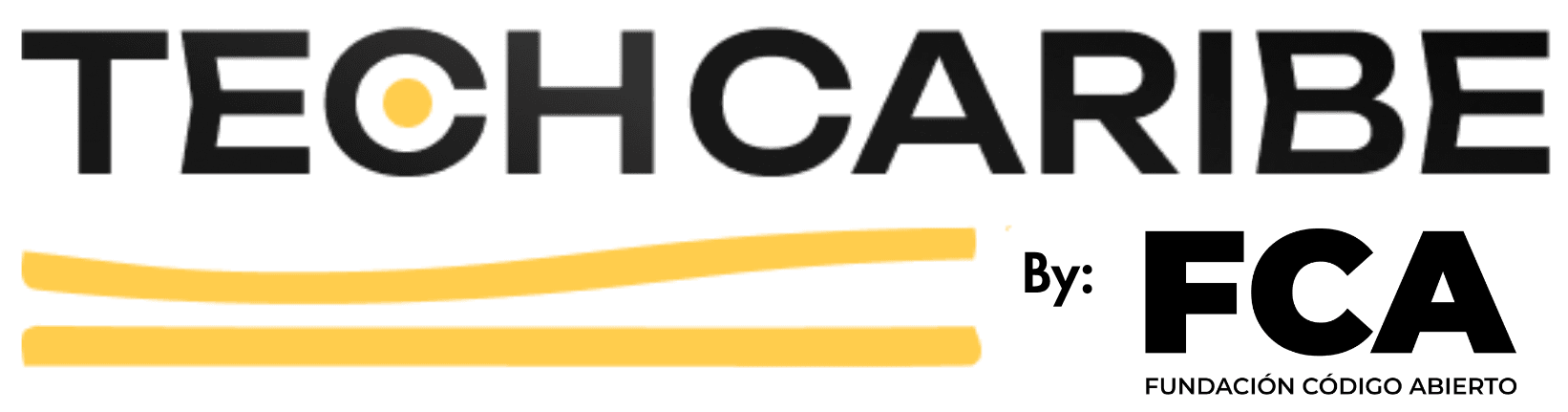 Logo TechCaribe (negro)